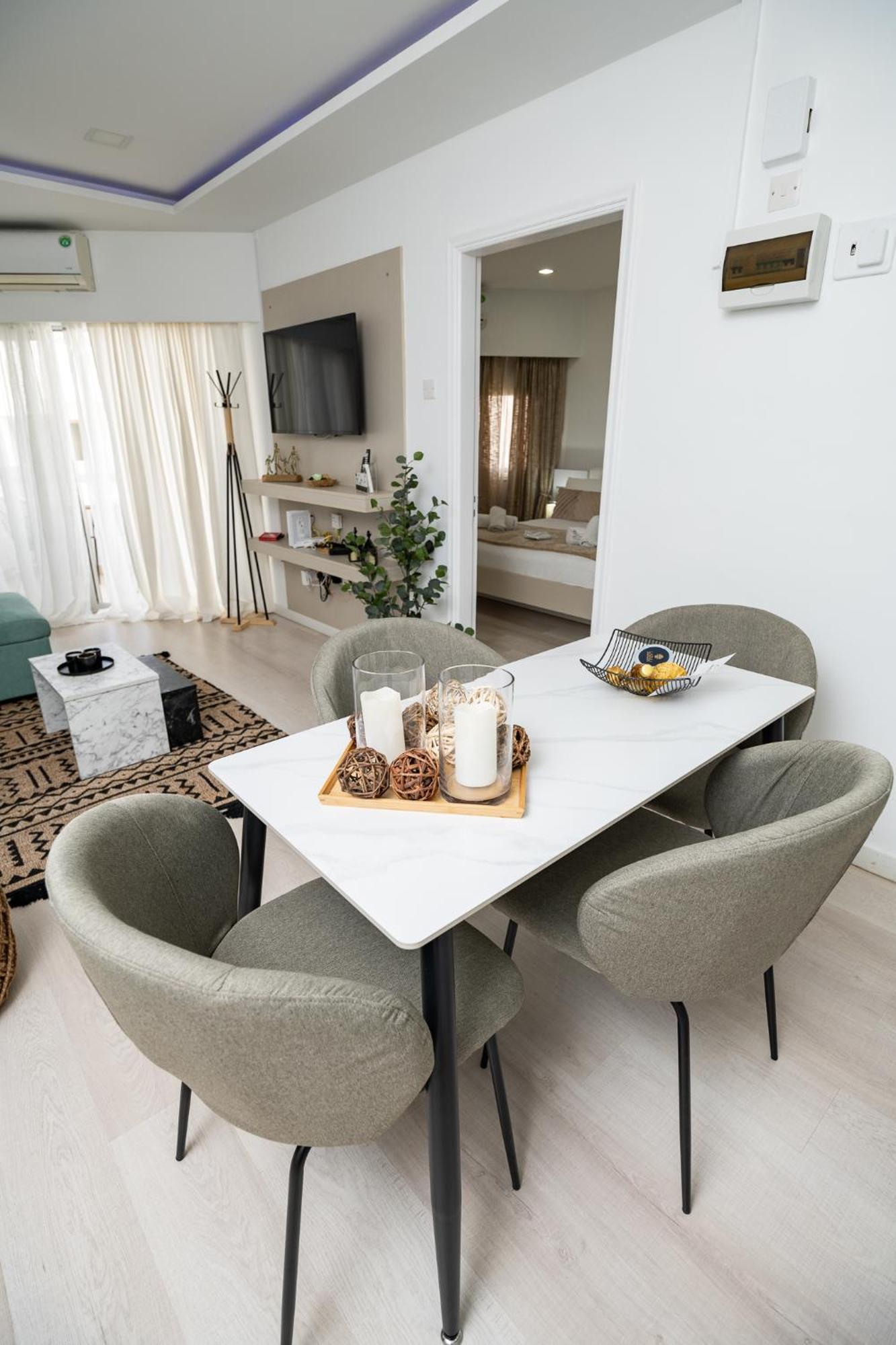 Lazuli Beach & Pool Apartment 501 Lárnaka Eksteriør bilde
